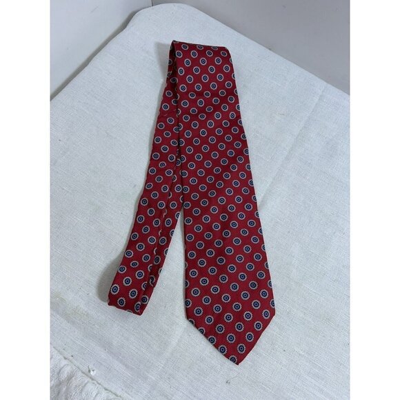 Lot of 4 Men Tie Kenneth Cole Tongue Tied Bert Pulitzer Pronto Uomo Silk Fabric - Picture 2 of 13